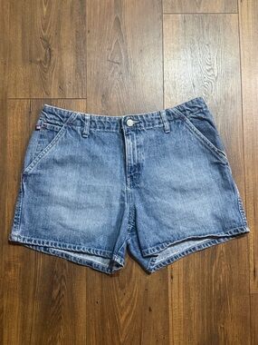Ralph Lauren Polo Vintage Women's Jean Denim Shorts Blue 4” Size 8